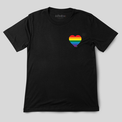 Love Who You Want Basic Black Unisex T-shirt